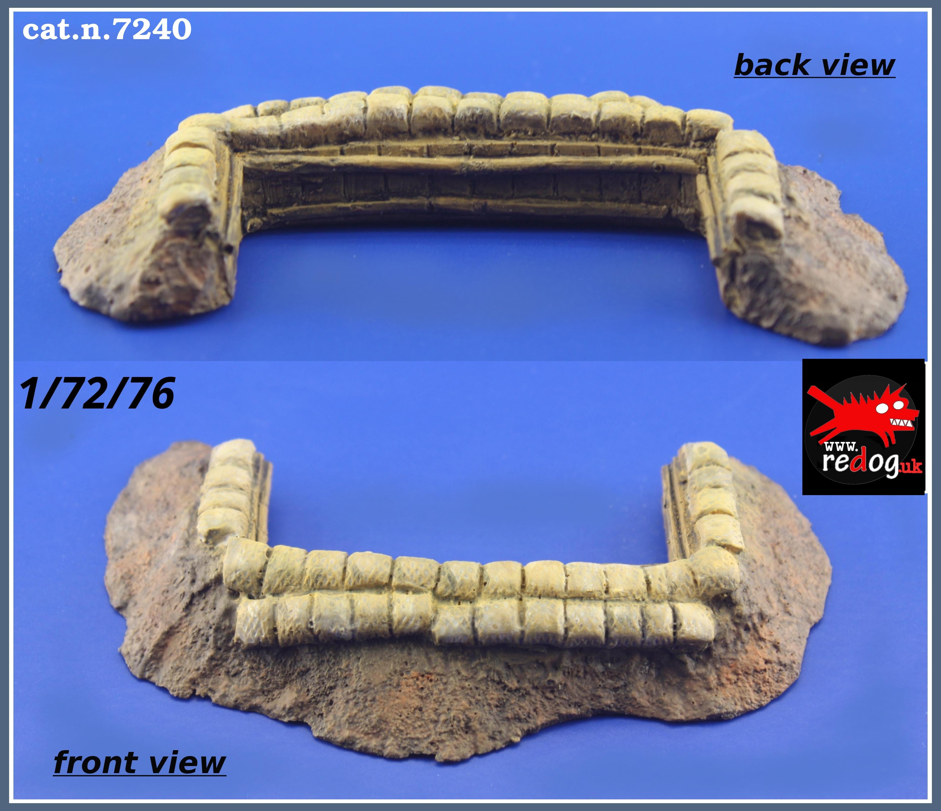 Redog 1/72 Fields Military Fortifications Scale  Modeling Accessories