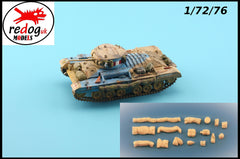 1:72 Valentine Mk II Tank Military Scale Model Stowage Kit Diorama Accessories - redoguk