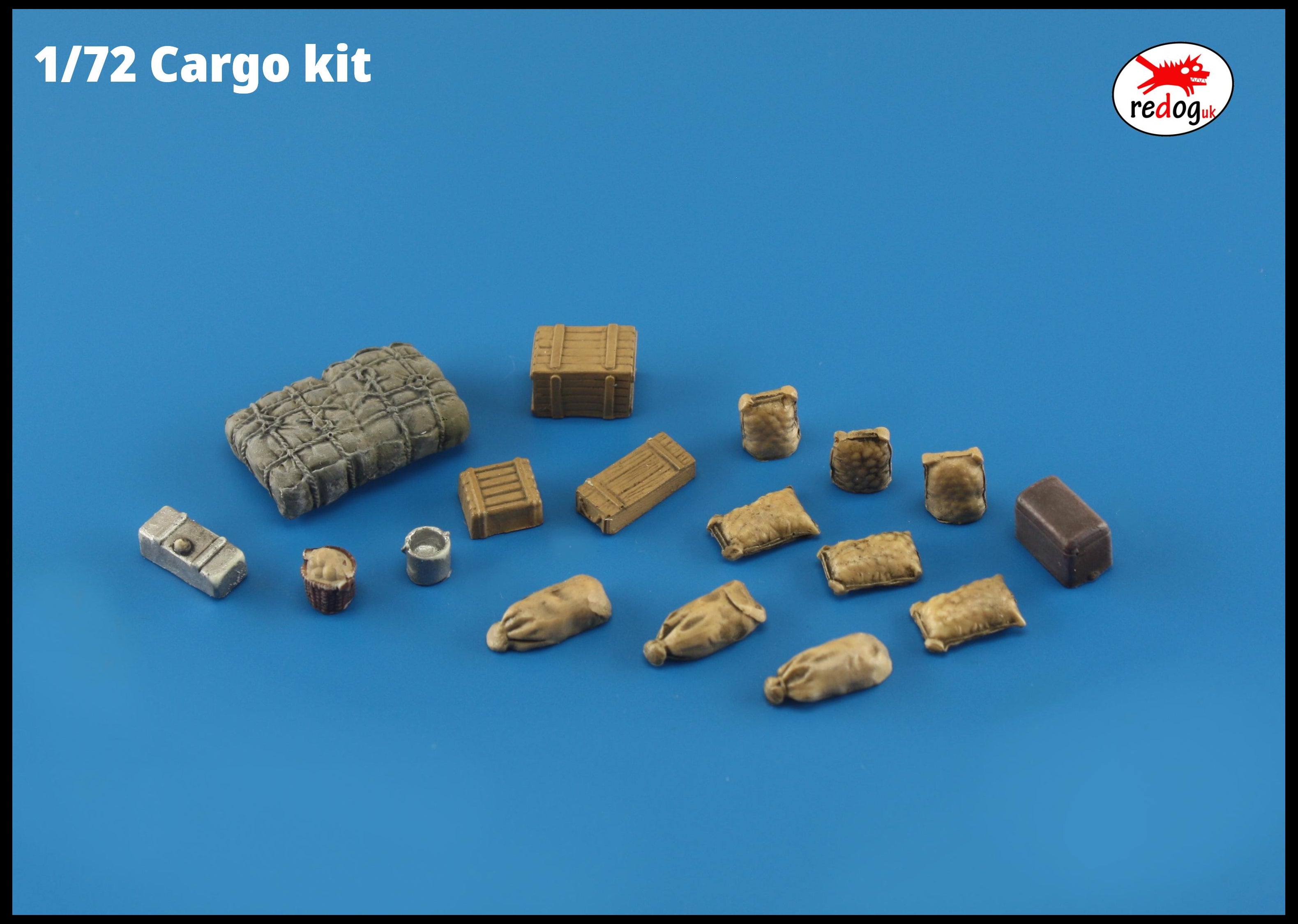 1:72 Vehicle Cargo Kit Military Scale Modelling Stowage Diorama Accessories 4
