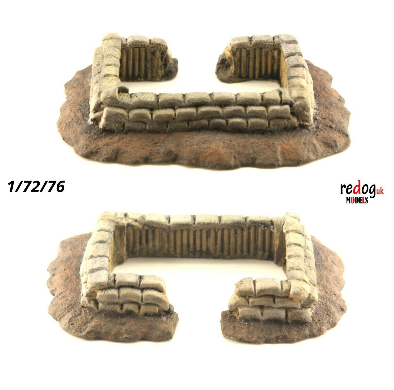 Redog 1/72 Fields Military Fortifications Scale Model Diorama Accessorises /042 - redoguk