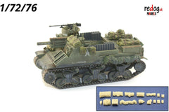 1/72 M7 Priest US Howitzer Tank Military Scale Model Stowage Kit Diorama - redoguk