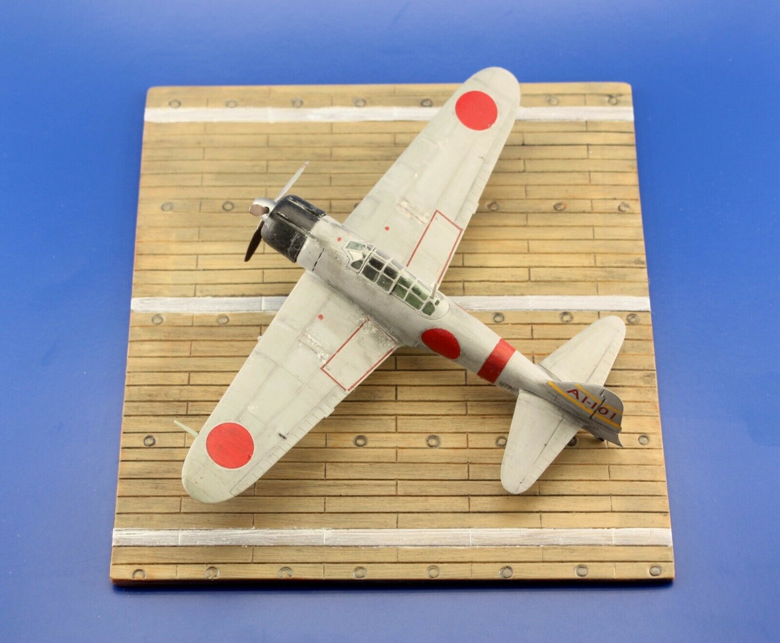 1/72 Japanese Carrier Deck Scale Model Aeroplane Display Base /D27 - redoguk