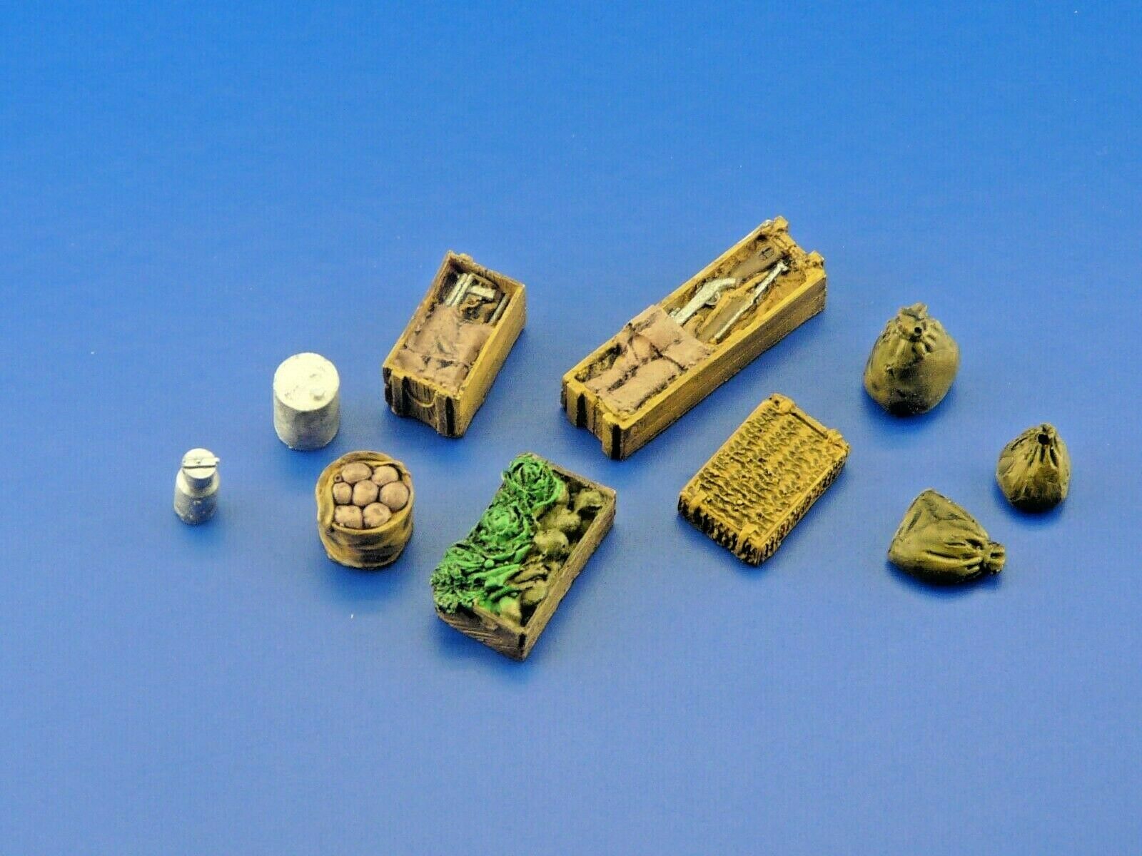 1/35 Food Supply Items Military Scale Resin Modelling Stowage Kit Detail Accessories - redoguk