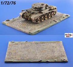 1/72 Diorama Display Base for Military Scale Model Tanks & Vehicles 1
