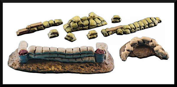 1/72 Sand bag and Trenches