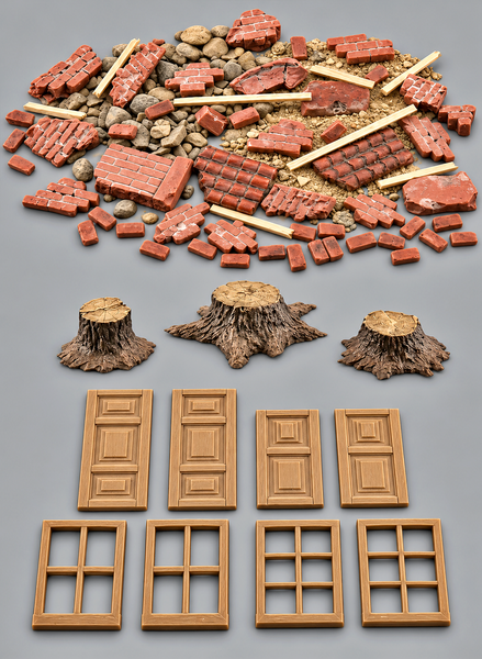 Diorama Accessories.