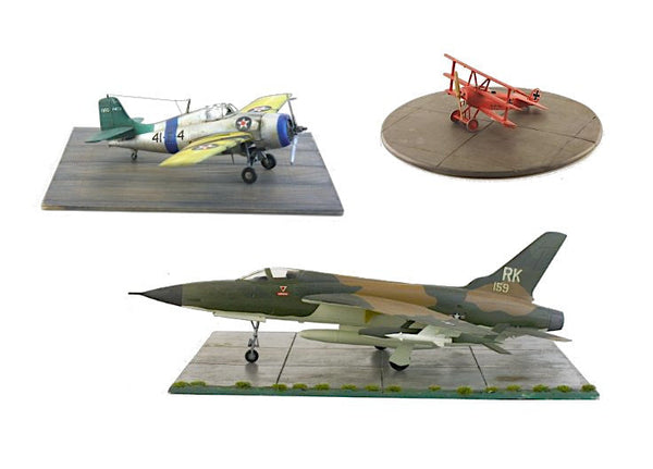 1/72 airplane displey bases