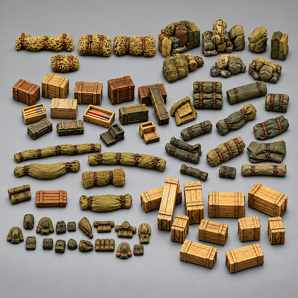 1:72 Stowage and Crates Kits.