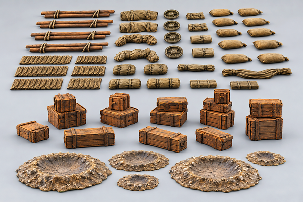 28mm Wargaming Accessories.
