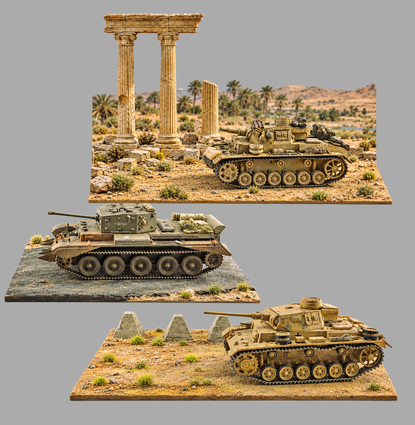 1:35 Display Bases  /Dioramas.