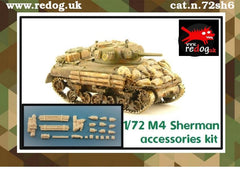 1:72 M4 Sherman Scale Model Stowage  / Accessories set - 72Sh6