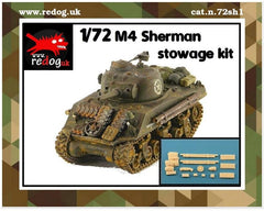 1:72  US M4 Sherman Stowage Kit Accessories Sh1