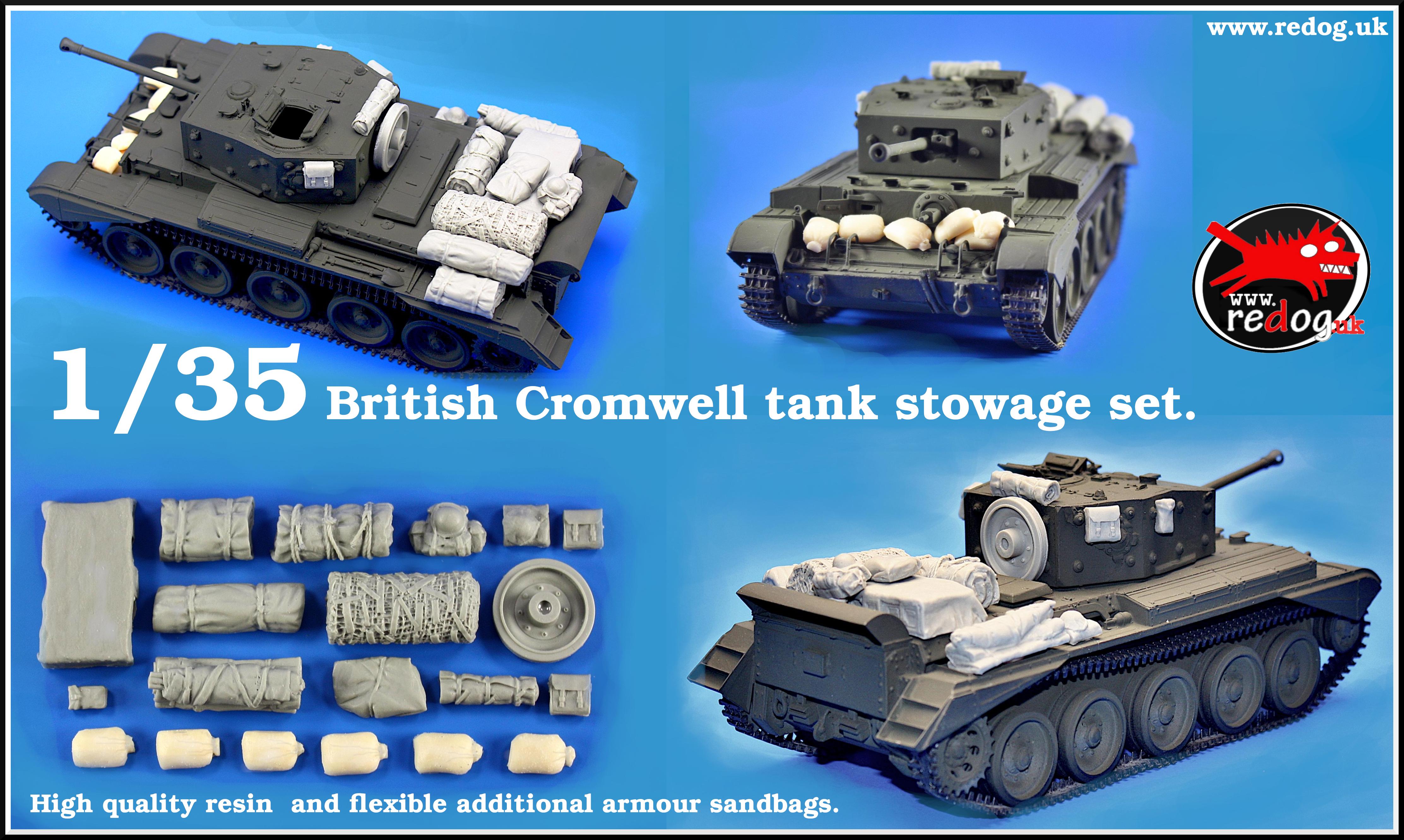 Redog 1/35 Cromwell MK IV stowage kit