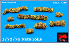 1:72 Redog -  Camouflage Nets Scale Model   Stowage Kit 6