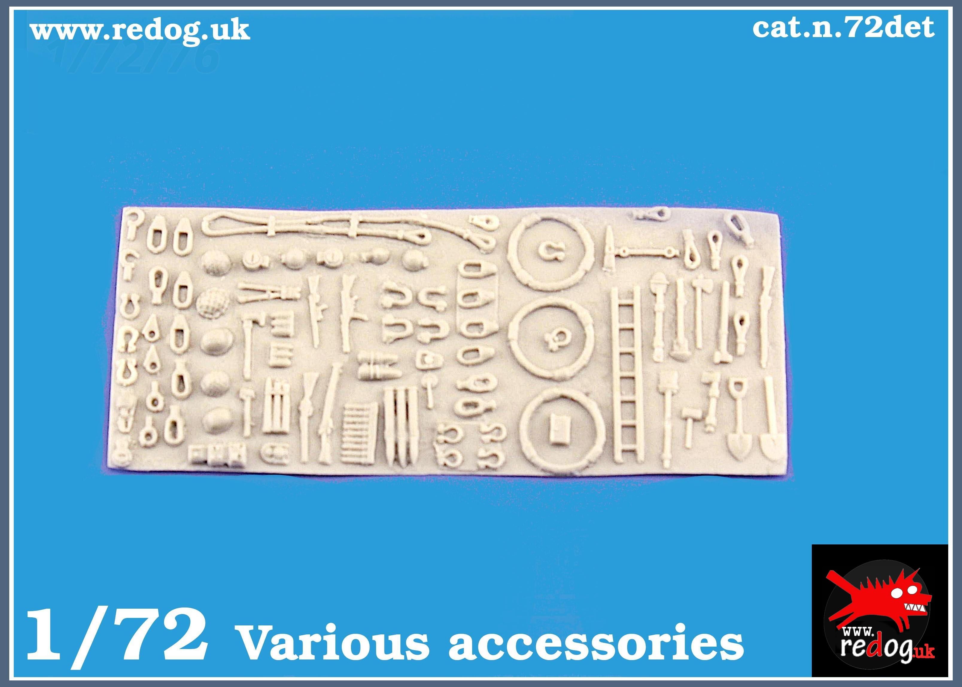 Redog 1:72  Detailing Sheet Kit
