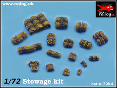 1:72 or 1:76 - Military Sacale Model Stowage Diorama Accessories Kit
