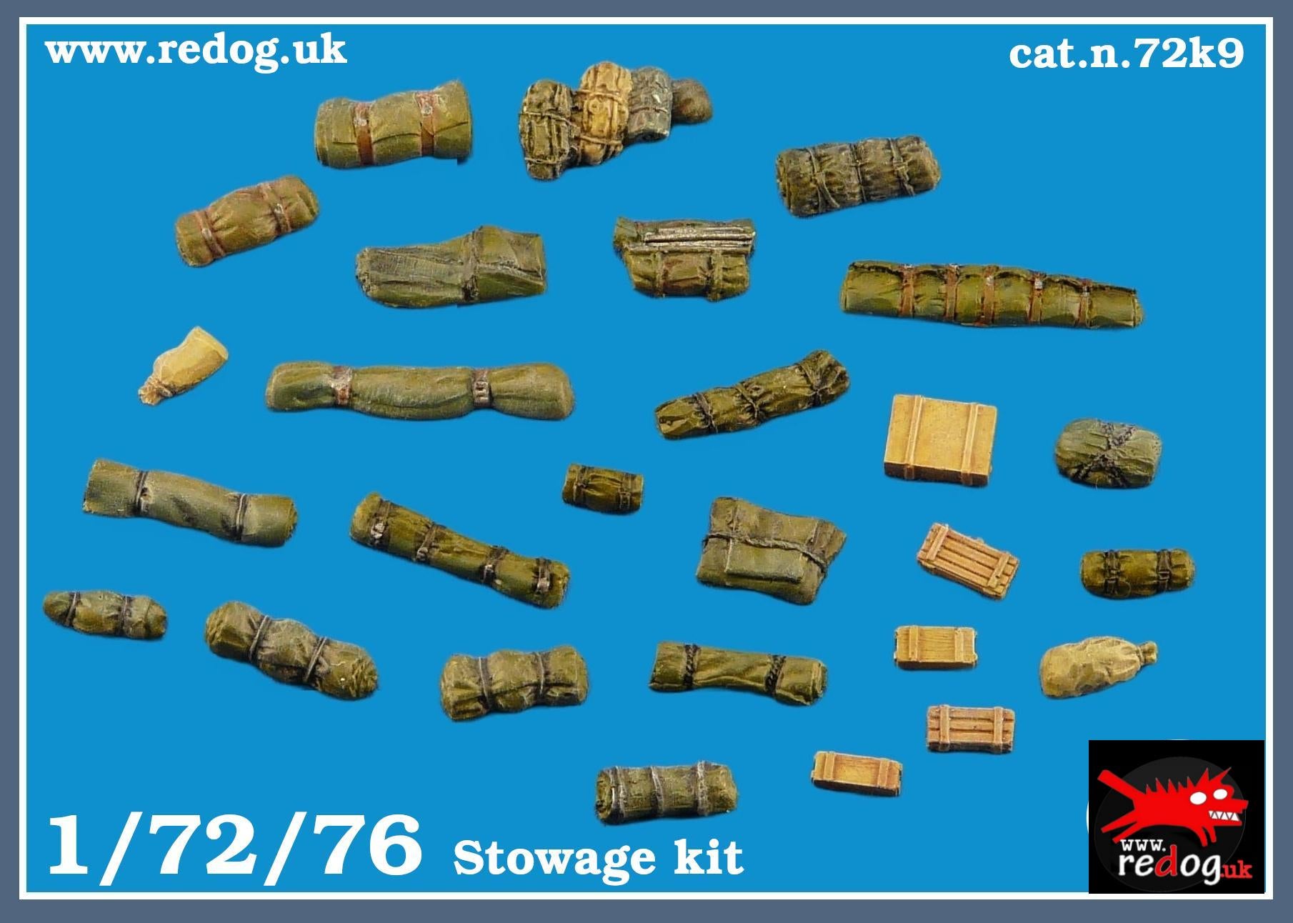 Redog 1:72   Scale Modelling Stowage  Kit  /9