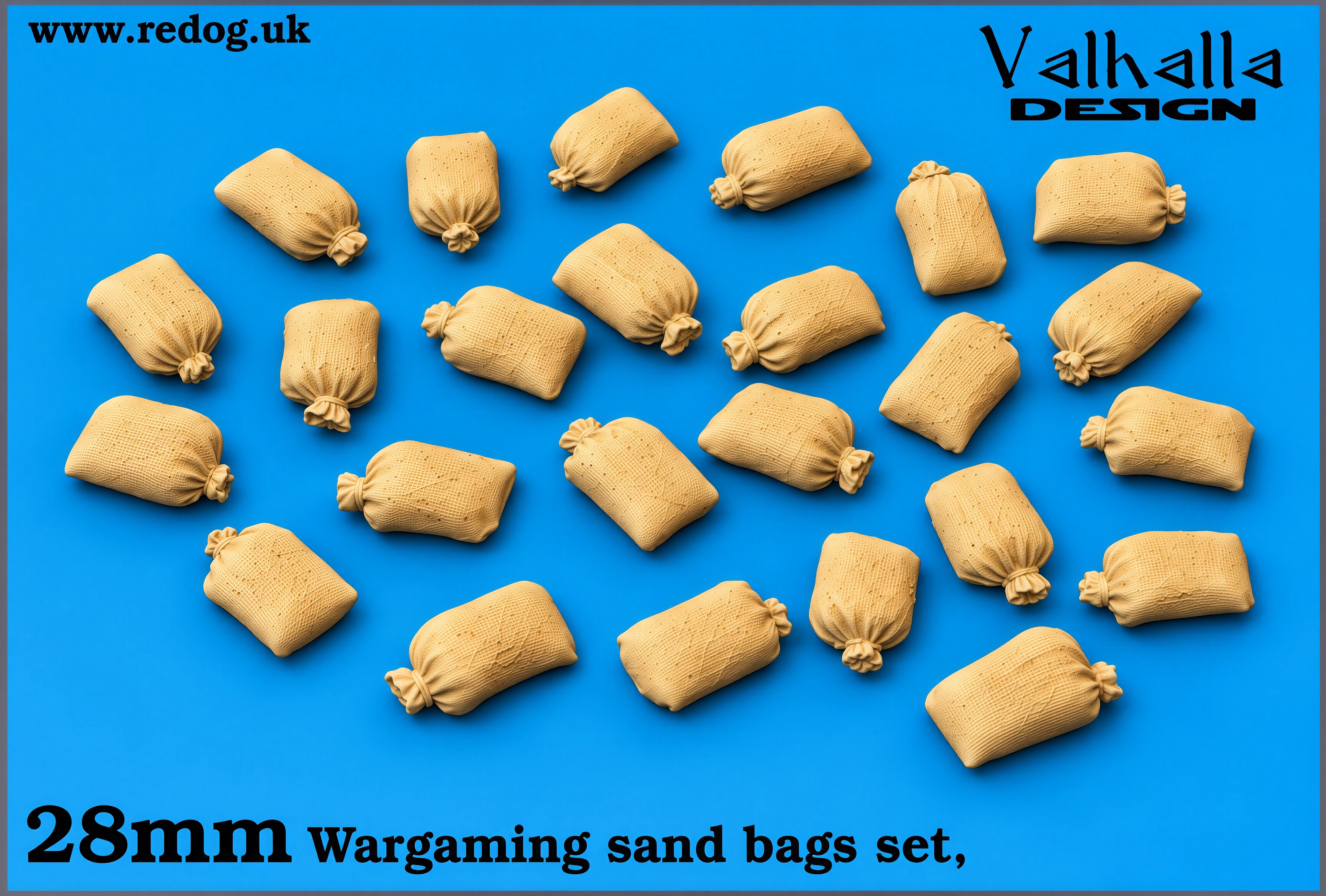 28mm sand bags set - small.