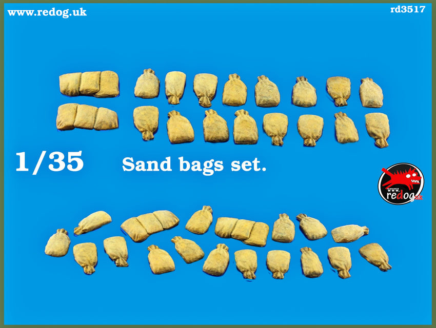 Redog  1/35 Sandbags for Trenches set /  Diorama accessorises  /3517
