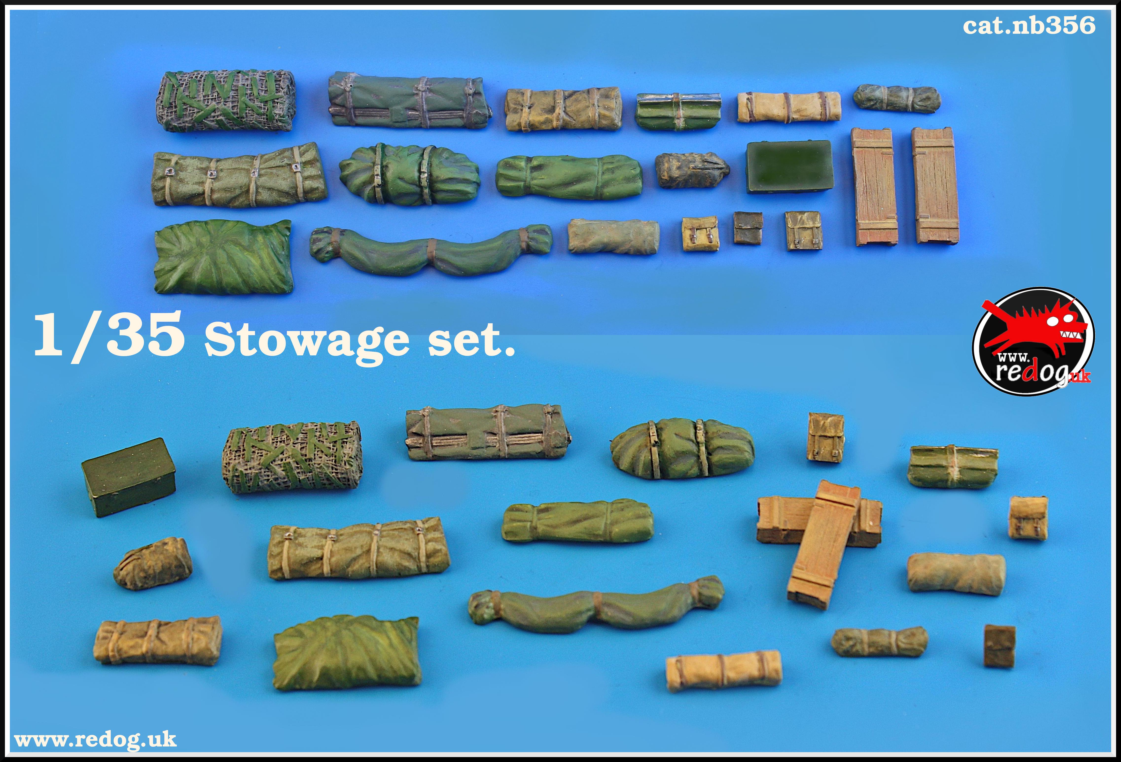 1/35  Stowage Kit Diorama Accessories set /356