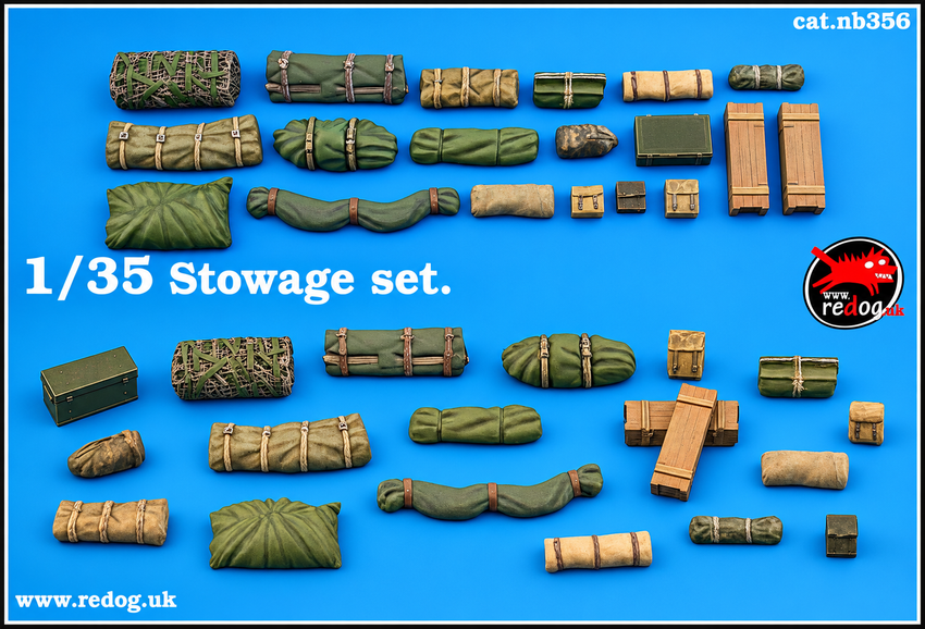 1:35 Redog -  Stowage Kit Diorama Accessories set /356