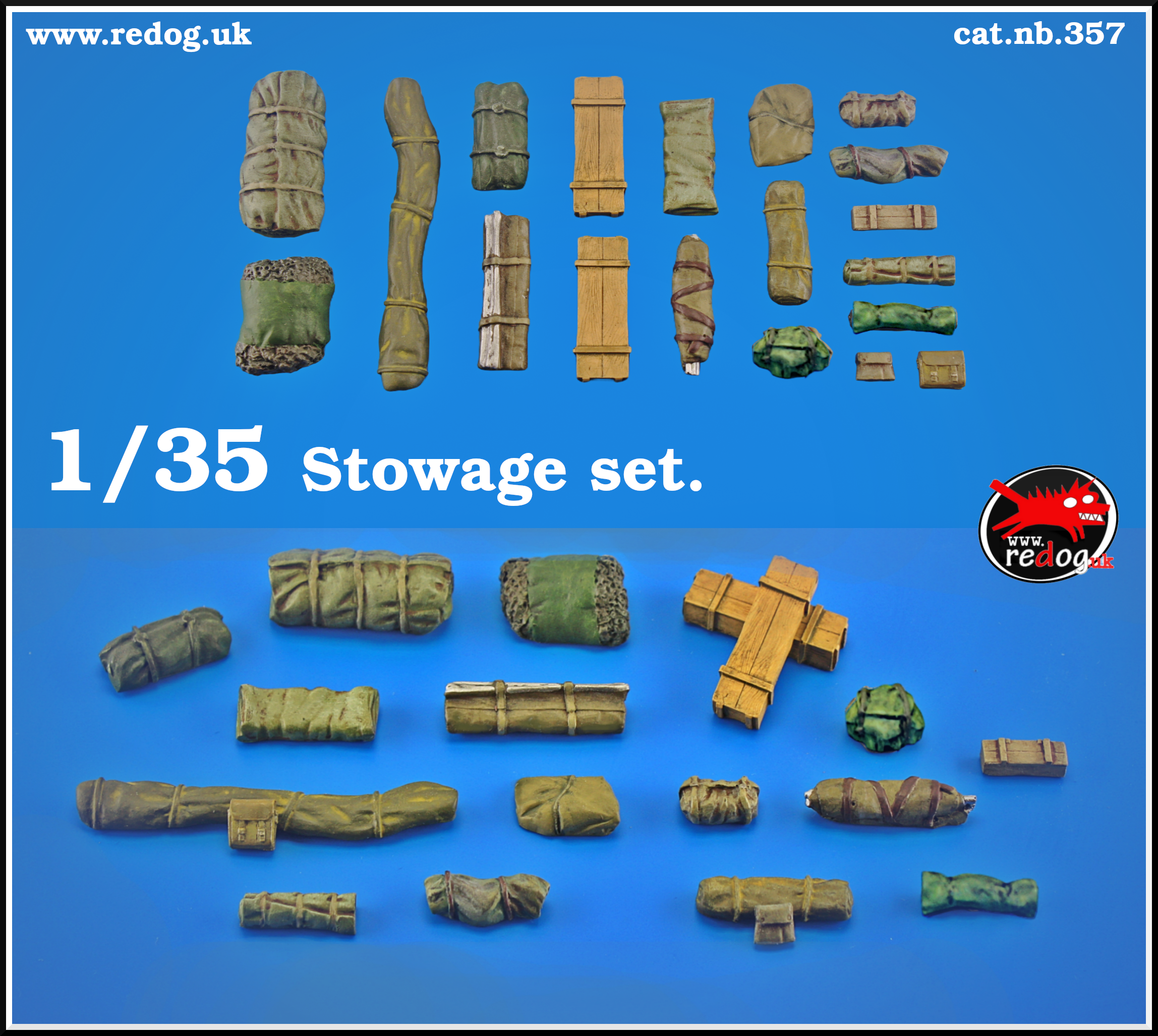 1/35 Stowage set - Diorama Accessories  /357