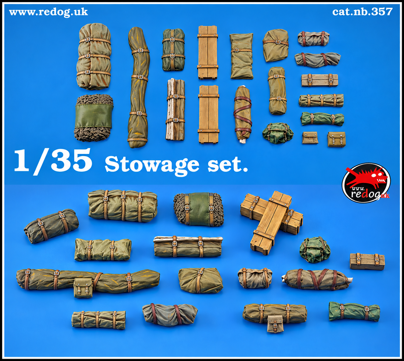 1:35 Redog - Stowage set - Diorama Accessories  /357