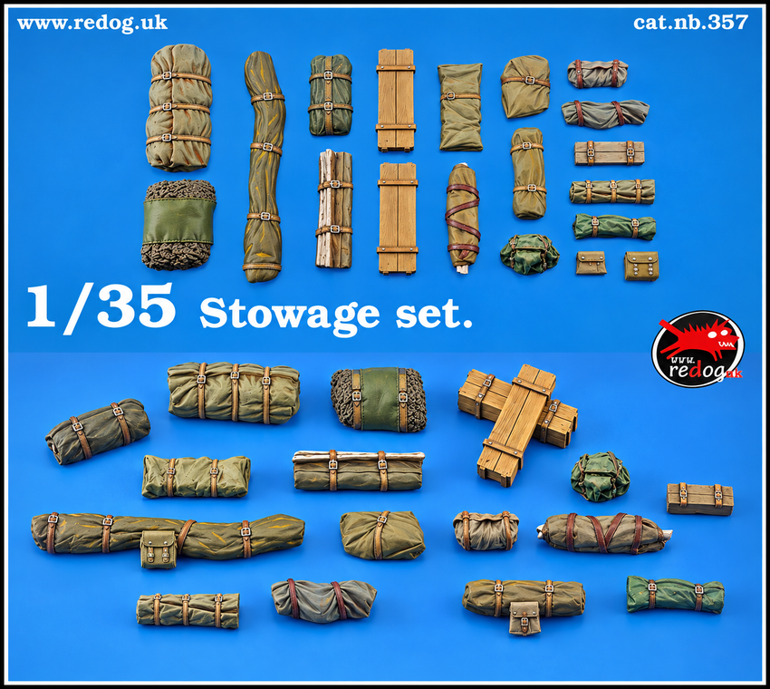 1:35 Redog - Stowage set - Diorama Accessories  /357
