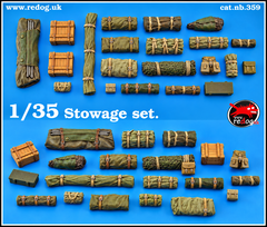 1:35 Redog - Scale Modelling Stowage Kit Diorama Accessories /359