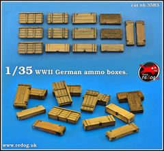 1:35 Redog -  WWII Germans Ammunition Crates / diorama accessories /35B5