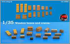 1/35 Redog - Various boxes and crates set. /35B8