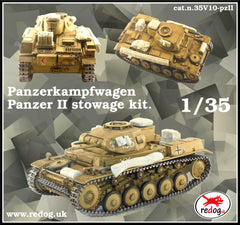 1:35 - Redog - PzKpfw Panzer II stowage kit /35PzII