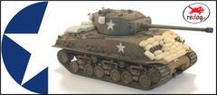 1:35 Sherman Tank Model - Stowage and flexible sand bags armor /35SH4