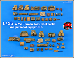 1:35 Redog -  WWII German military bags / diorama accessorises /35H5