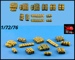 1:72 Redog - Cargo/Tents, Rolls set - Scale Modelling  /Diorama Accessories /C6