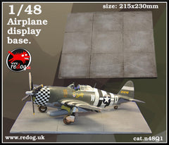 Redog 1/48 Scale Airplane Model Display Base