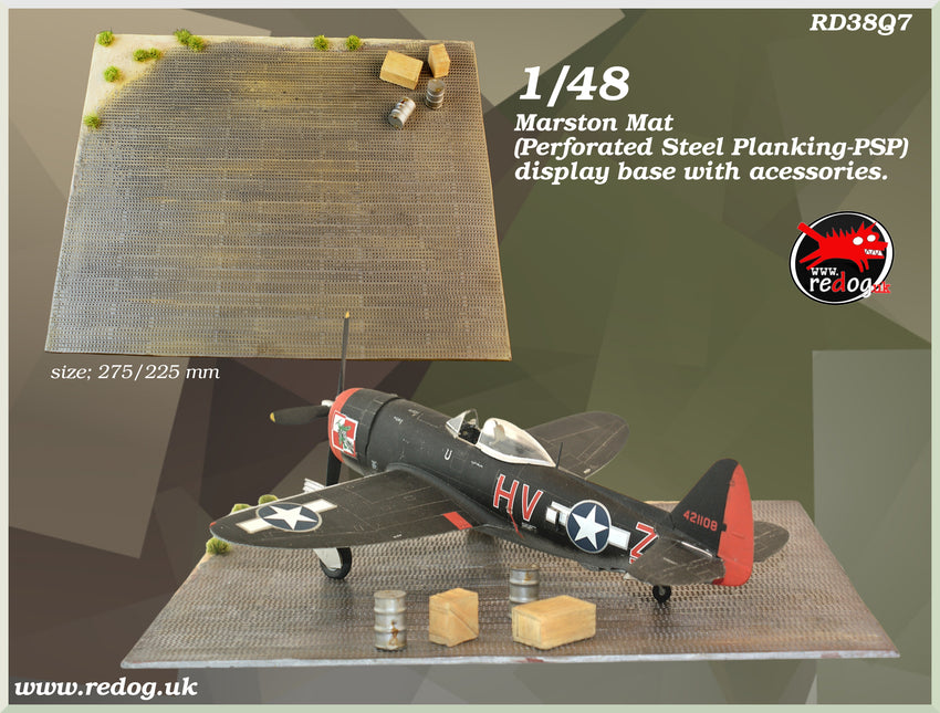 1/48 Marston Mat Airplane model  kits disply base.