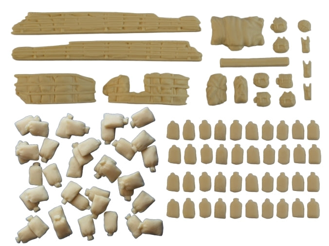 1/35 Redog US M4 Sherman sand bags racks armour set.