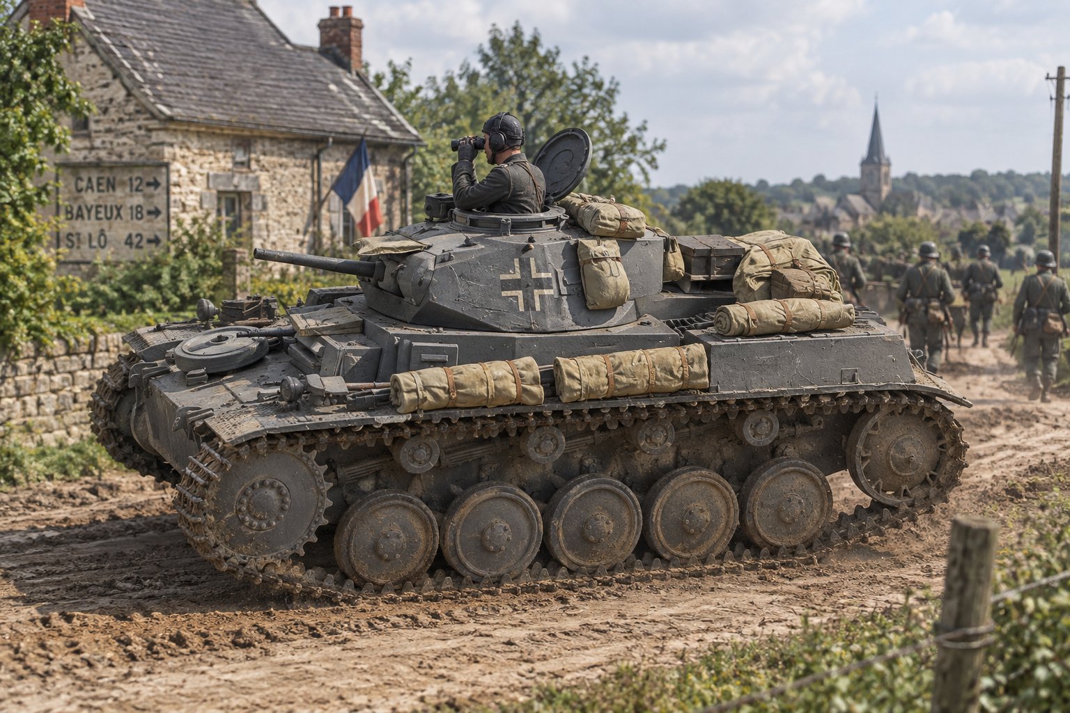 1:35 - Redog - PzKpfw Panzer II stowage set /v10