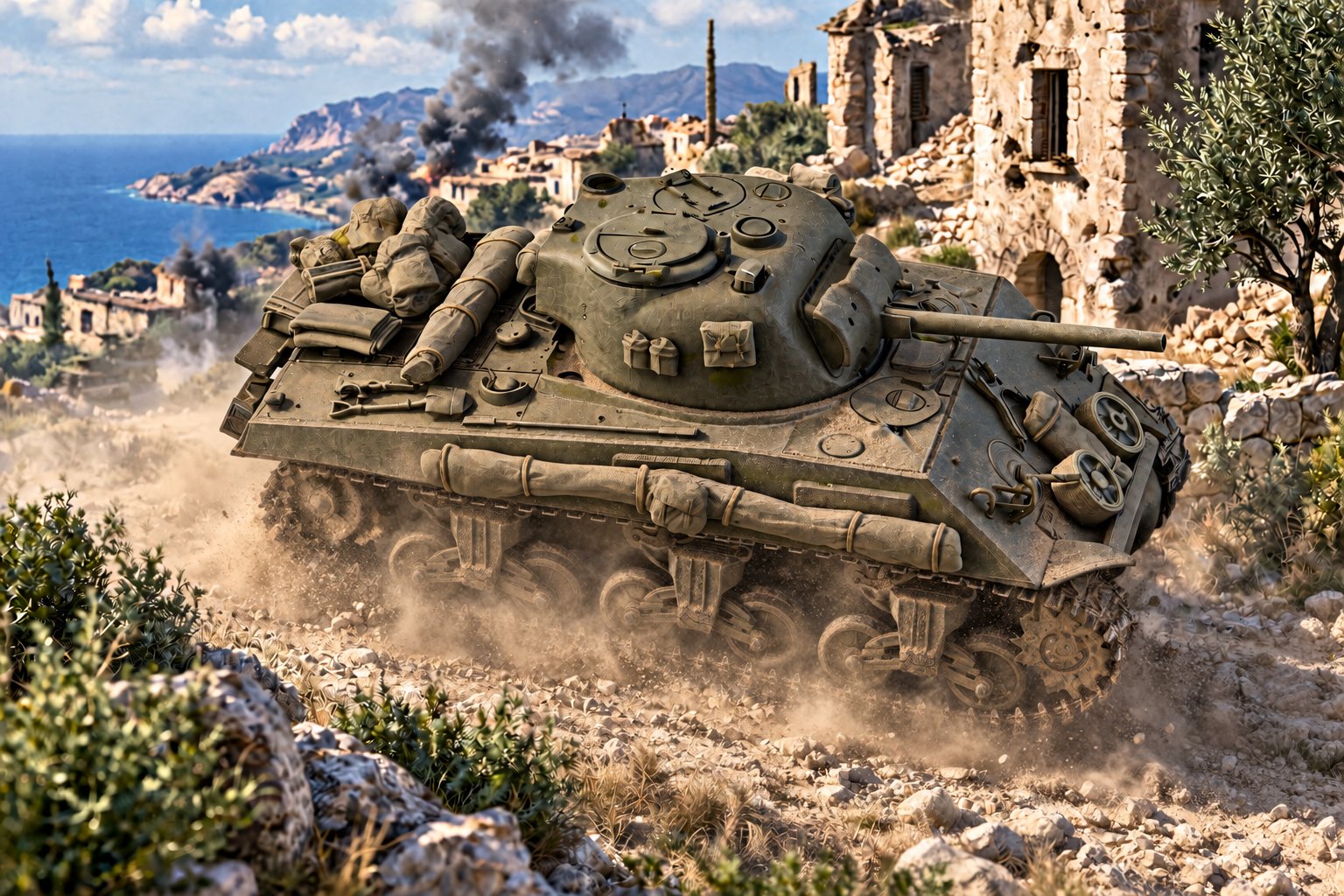 Redog 1/35 US M4 Sherman tank stowage kit - v13