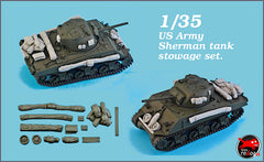 ﻿Redog 1/35 US M4 Sherman tank stowage kit - v13