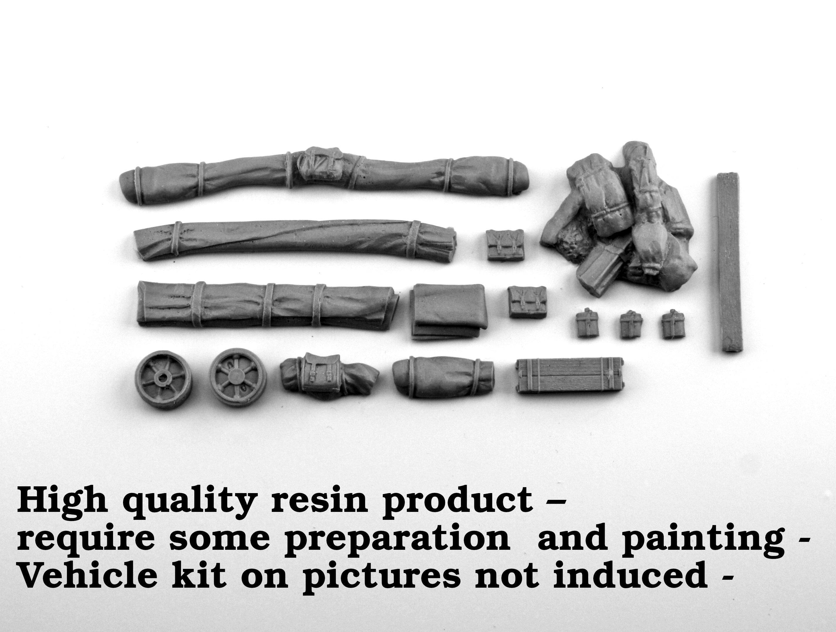 ﻿Redog 1/35 US M4 Sherman tank stowage kit - v13