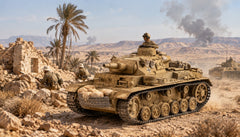 1/35 Redog German  Panzer III or IV  -  Africa corps stowage set.