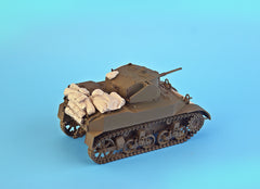 1/35 Redog US M3 Stuart tank stowage set.