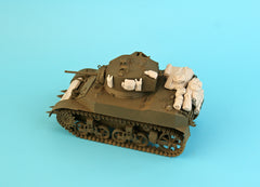 1/35 Redog US M3 Stuart tank stowage set.