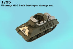 1/35 Redog  - US M10 Tank destroyer stowge set.