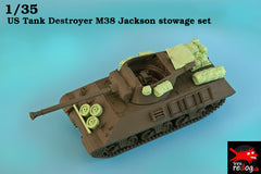 1/35 Redog - US Tank Destroyer M36 Jackson  stowage set.