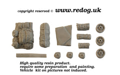 1/35 Redog - US Tank Destroyer M36 Jackson  stowage set.
