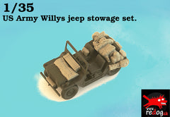 1/35 Redog - WWII Willys Jeep stowage set.