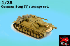 1/35 Redog - German Stug IV stowage set.